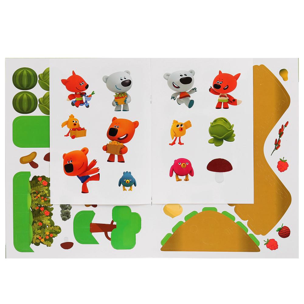 "УМКА". ВЕСЕЛЫЕ ПОДЕЛКИ. МИМИМИШКИ (АКТИВИТИ С КАРТОННОЙ АППЛИКАЦИЕЙ И НАКЛЕЙКАМИ). en cor.50шт