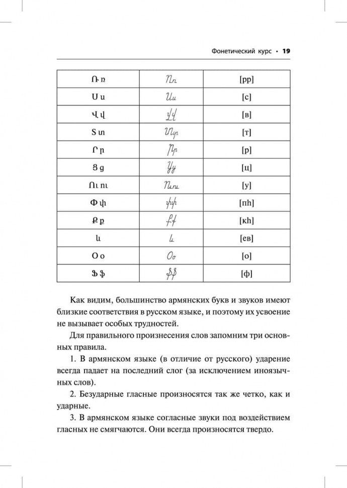 Армянский язык: начальный курс. Чарчоглян Н.А.