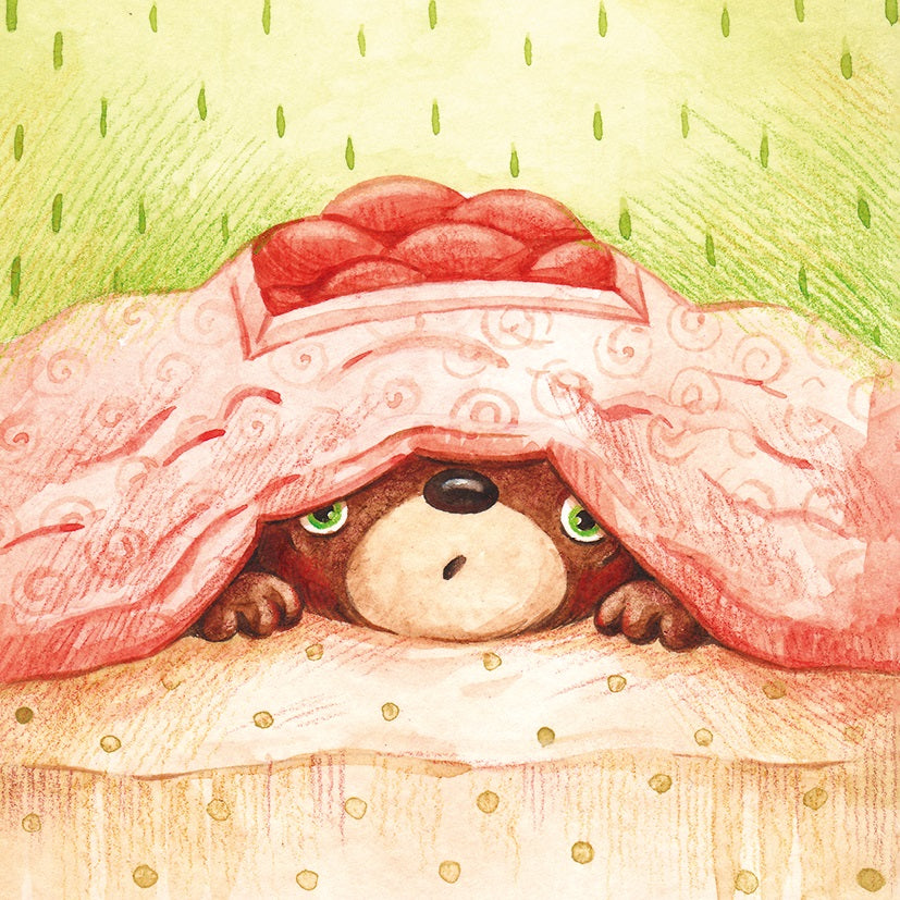 Мишка в домике. Игра помогающая справиться с чувствами. (168 карт, поле + инструкция)