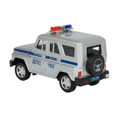 Игрушка пластик ворота+1 машинка, ПОЛИЦИЯ,кор. Parc technologique à Cor.24шт