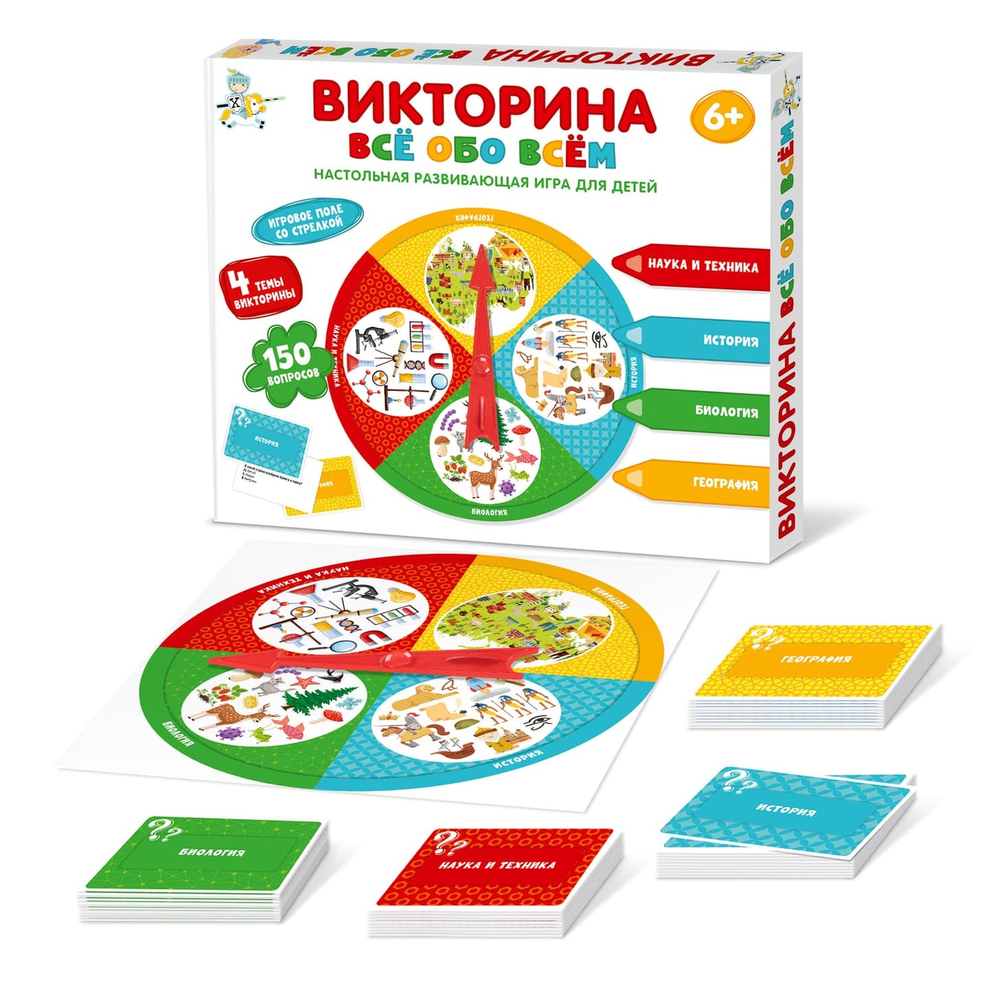 Игра настольная Викторина "Все обо всем"