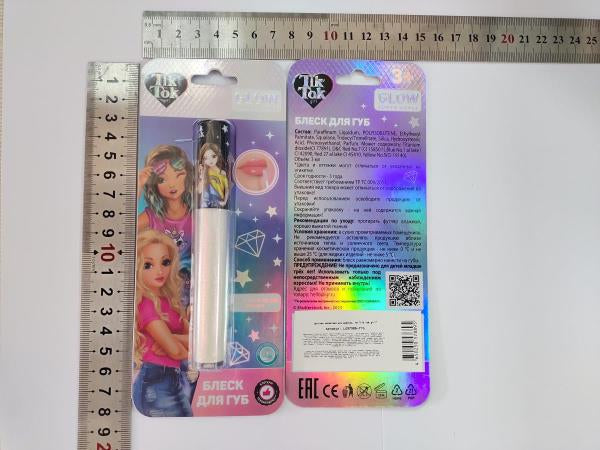 Cosmétique ДЛЯ ДЕВОЧЕК, gel douche pour homme, 3 ml, juste TIK TOK GIRL en couleur 4*24 pouces