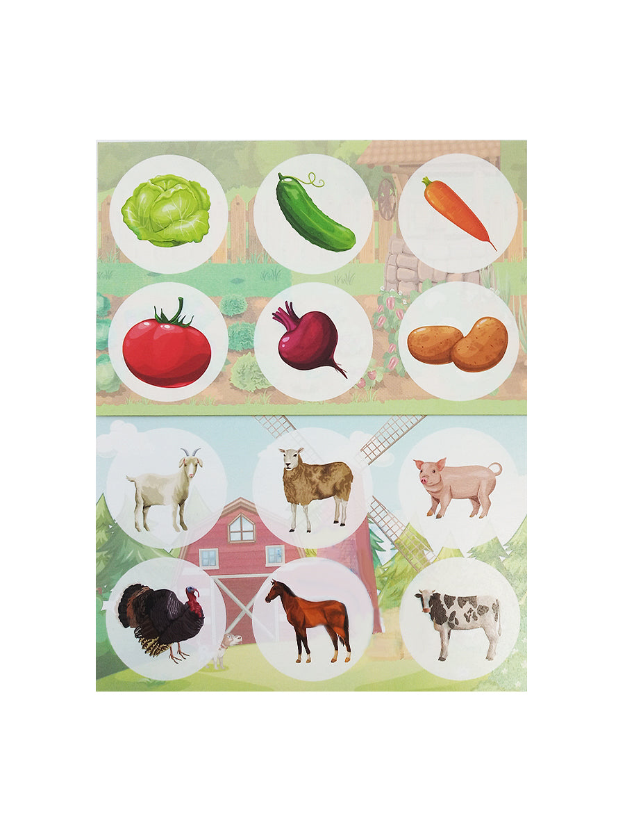 04519 Лото пластмассовое "Лето в деревне"