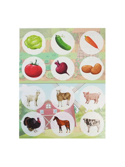 04519 Лото пластмассовое "Лето в деревне"