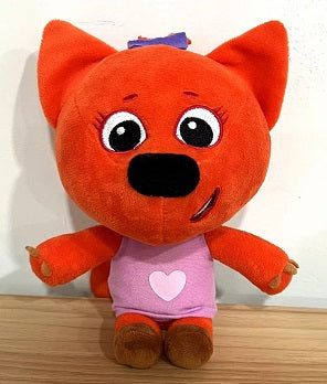 Игрушка мягкая Ми-ми-мишки Лисичка мини, 17 см, муз чип, в пакете МУЛЬТИ-ПУЛЬТИ в кор.24шт