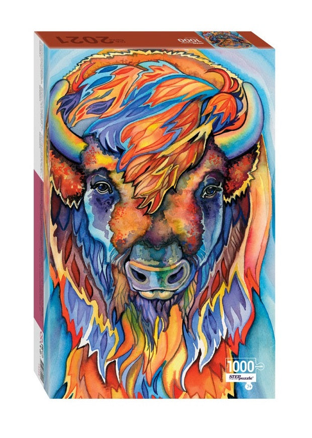 79200 Мозаика "puzzle" 1000 "Символ года" (2021 — год быка)
