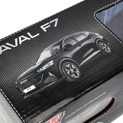 Машина ру HAVAL haval f7, свет, 19 см, черн, кор Технопарк в кор.2*24шт
