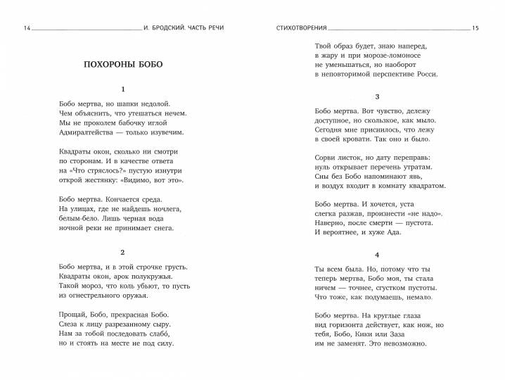 Рип.Бродский.Часть речи:стихотворения(н.о)