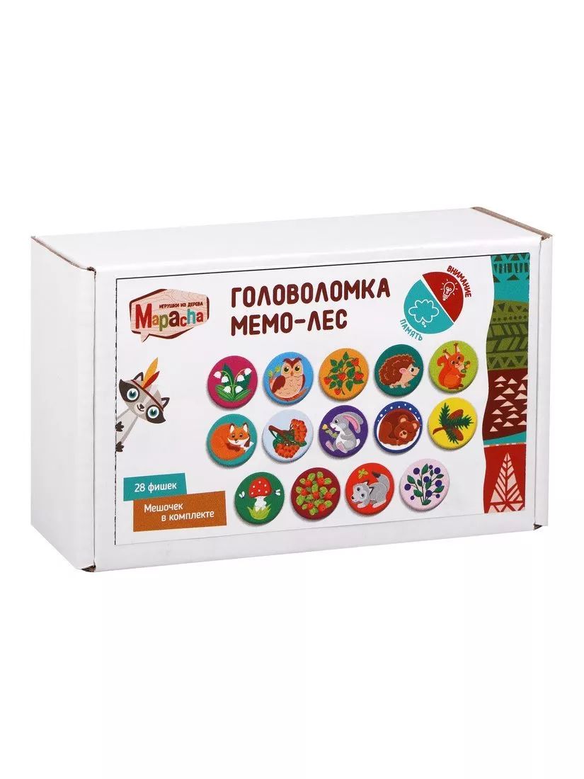 MAPACHA. 962105 Головоломка "Мемо-Лес"