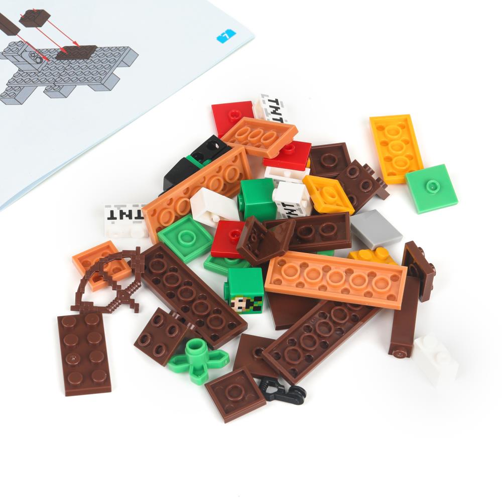 Конструктор мой мир, 132 дет. Город мастеров в кор.36шт