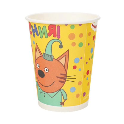 Boîtes à provisions ТРИ КОТА, 6 pièces, trois pièces CHУДО ПРАЗДНИК в кор.96наб