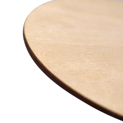 Выжигание. Дощечка для выжигания "Лама" (круг 130 мм, конверт А5)