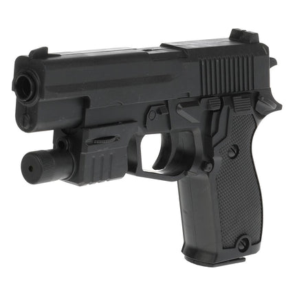 Пистолет (п) с лазер. прицелом, с пульками P220 в пак. в кор.2*120шт