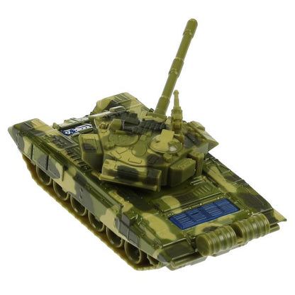 Модель металл свет-звук ТАНК Т-90 12см,,инер,подвиж.д. cor. Parc technologique dans le cor.2*48шт