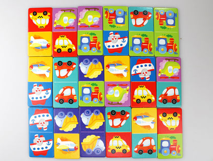 ДОМИНО "ТРАНСПОРТ" ВABY TOYS в кор.10шт
