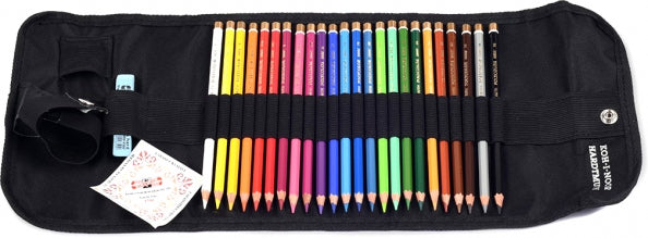 Карандаши худ. 24цв POLYCOLOR dans le rouleau à pâtisserie, 3824