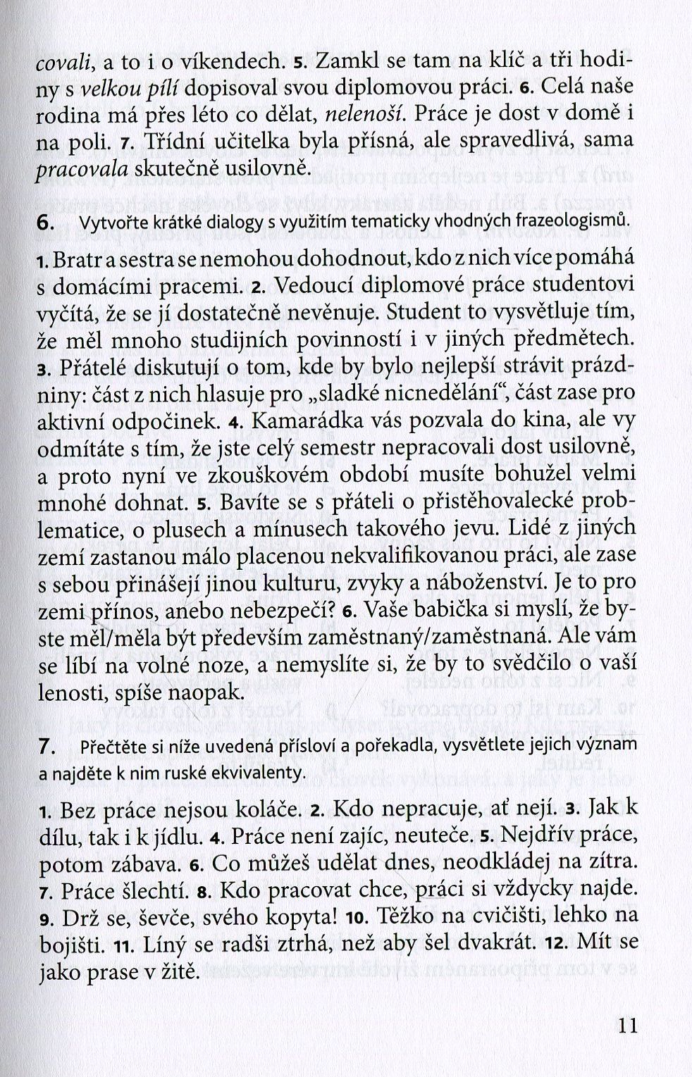 Говорим по-чешски. Пособие по развитию речи