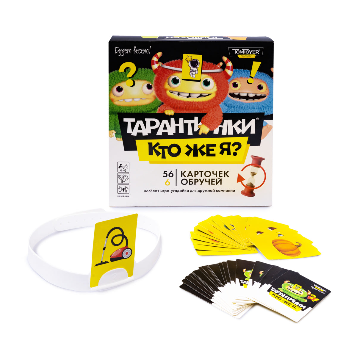 Игра настольная "Тарантинки" Кто же Я? (TomToyer)