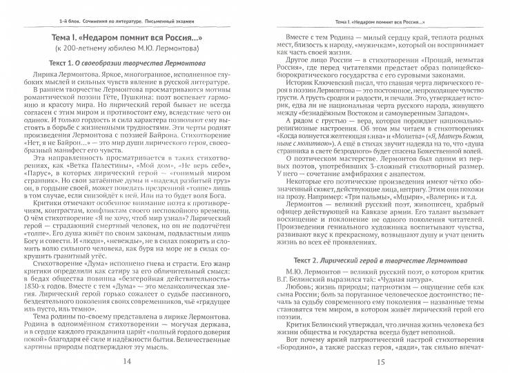 Подготовка к ЕГЭ. Русский язык и литература. Экзаменационное сочинение. Овдиенко Г.Г.