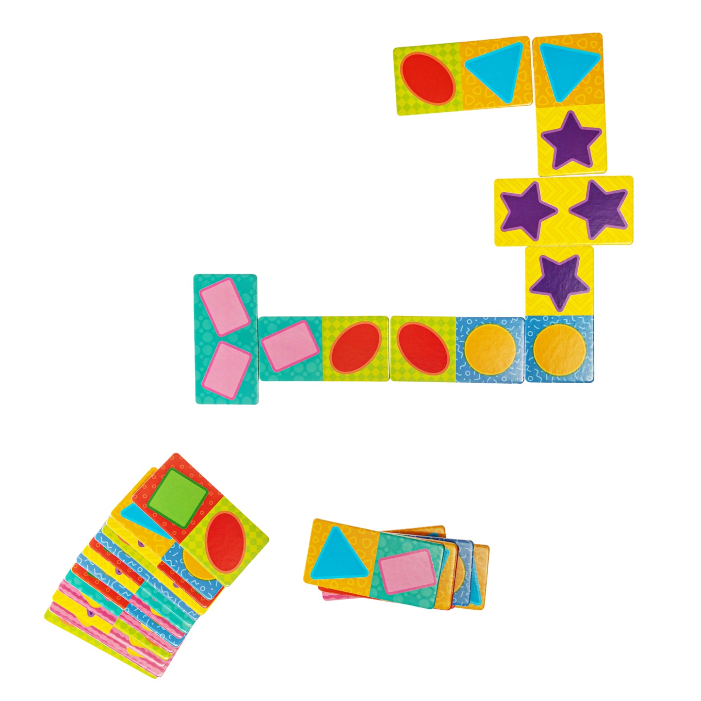 Домино "Фигуры" Baby Toys в кор.10шт