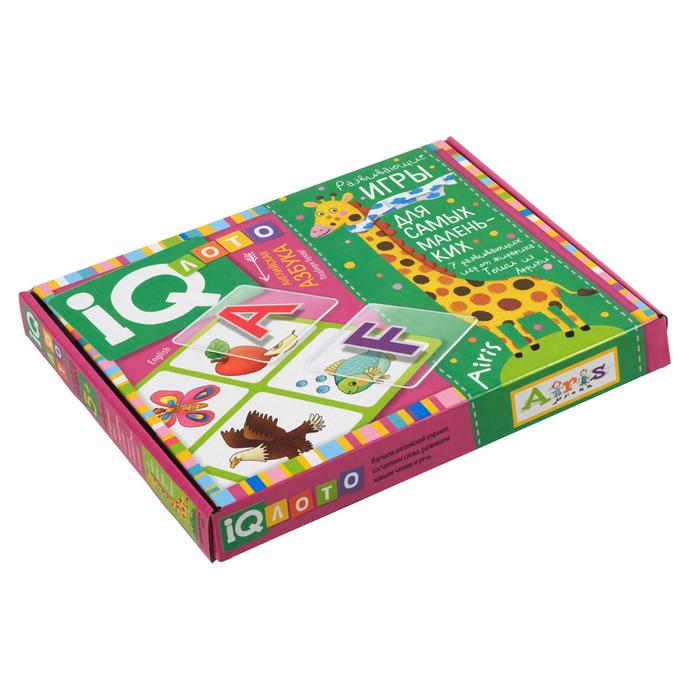 Пластиковое лото для малышей.5+.Anglais. Alfavit