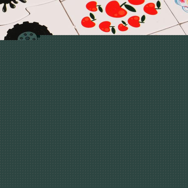 Цифры-пазл. Синий Трактор. 215х130х40 мм. Умные игры. в кор.20шт