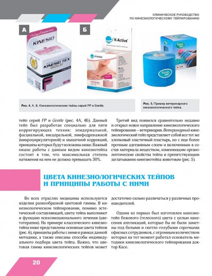 Клиническое руководство по кинезиологическому тейпированию