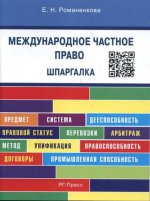 Шпаргалка по международному частному праву (карман.).Уч.пос.-М.:Оригинал-Макет,2017.