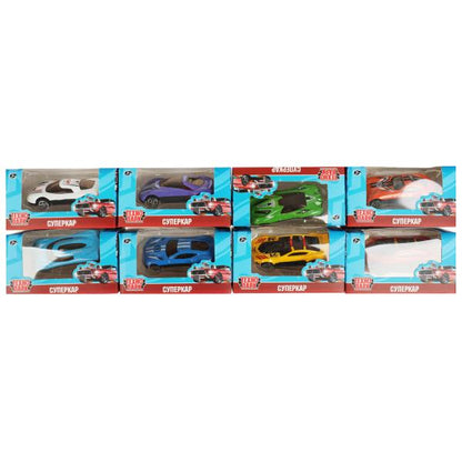 Machine en métal ROAD RACING SUISSE 7,5 cm, dans un assortiment, affichage du parc technologique jusqu'à 24 pouces en cor.32 pouces