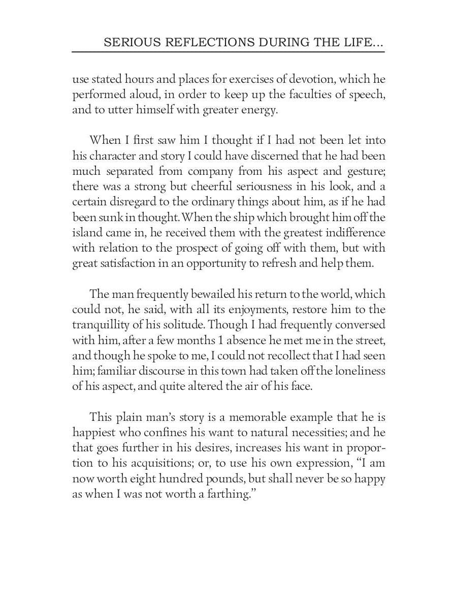 Réflexions sérieuses pendant la vie et aventures surprenantes de Robinson Crusoé = Серьезные размышления Робинзона Крузо. Т. 3: на англ.яз