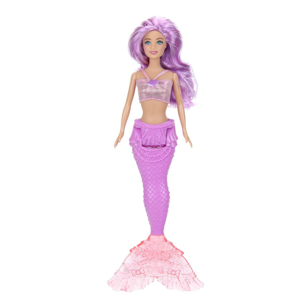 Кукла 29см barbie, пластиковый хвост, блист. в кор.24шт