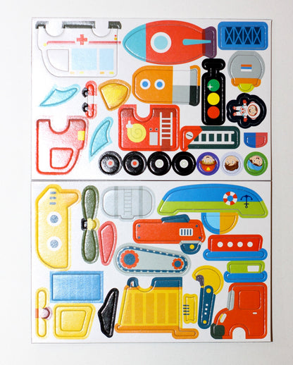 ИГРА МАГНИТНАЯ "ТРАНСПОРТ" СЕРИЯ МАГНИТНЫЕ ИСТОРИИ в кор.14шт