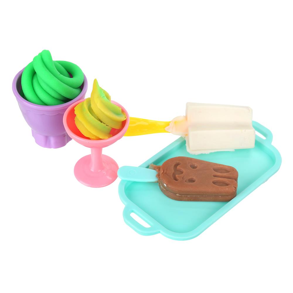 Набор для лепки с формочками ice cream 28*21,5 MultiArt в кор.2*18шт