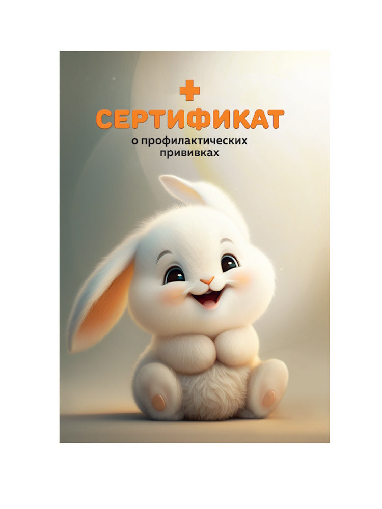 СЕРТИФИКАТ о профилактических прививках. КРОЛИК