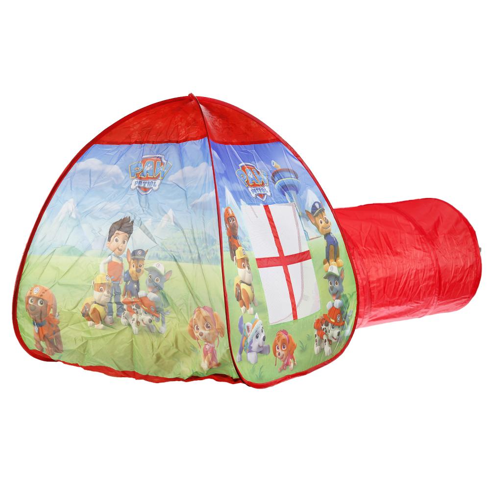Plateau de jeu pour enfants en forme de Patrouille avec tonnelle,81x95x95,46x100cm, jeu en couleur 10 pièces