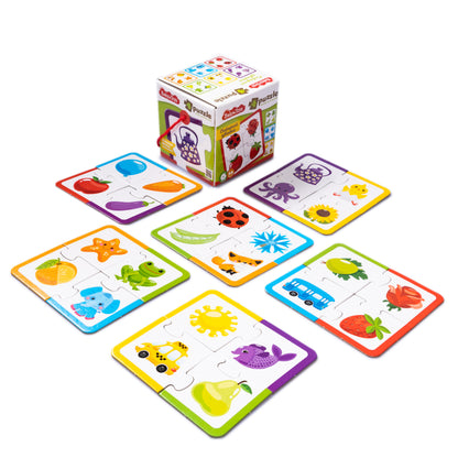 Пазлы "Собирай цвета" 24 эл Jouets pour bébé (макси)