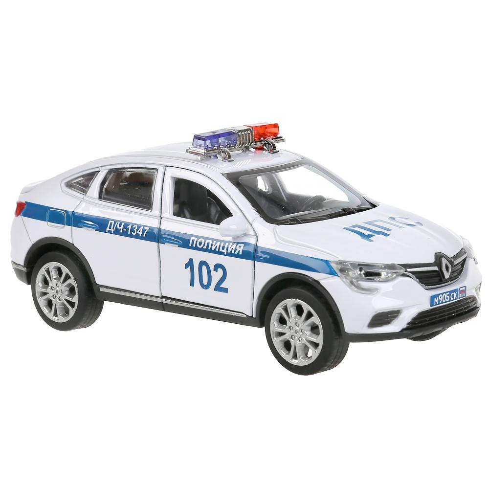 Machine en métal pour camion RENAULT ARKANA 12 cm, double, bagage, cor. Parc technologique dans le cor.2*36шт