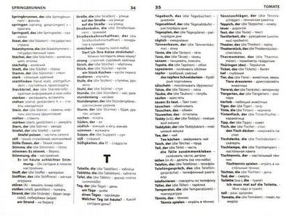 Немецко-русский,Русско-немецкий словарь Добряшкина