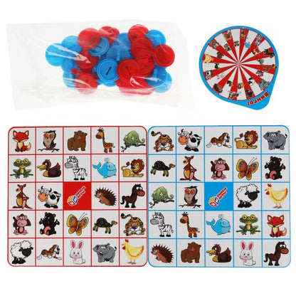 Настольная игра бинго, кор.21*21*4,5см Умные игры в кор.2*48шт