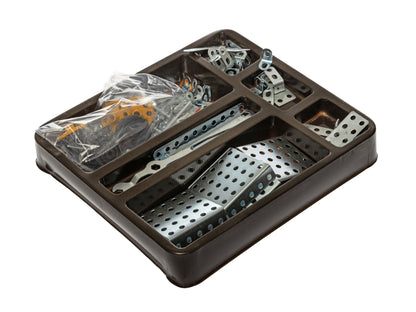 ДК.Конструктор металлический для уроков труда №1 в деревянной упаковке арт.00980