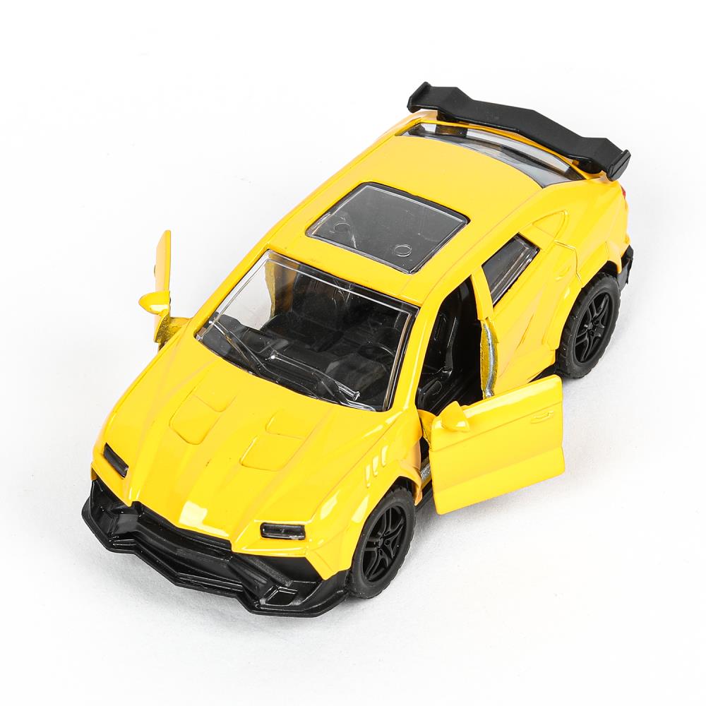 Машина металл свет-звук lamborghini urus 12см,св/зв, двер.инерц.,кор. Parc technologique dans le cor.2*48шт