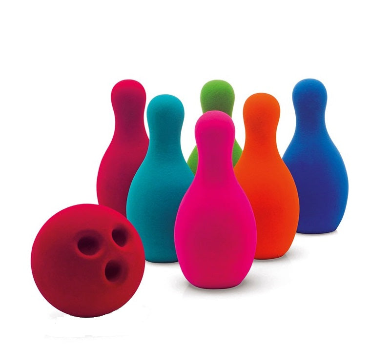 Rubbabu. 20073 Набор для боулинга из каучука, в сумке