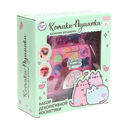 Косметика ДЛЯ ДЕВОЧЕК тени, помада, аппликатор, кисточка, заколки МИЛАЯ ЛЕДИ в кор.2*32шт