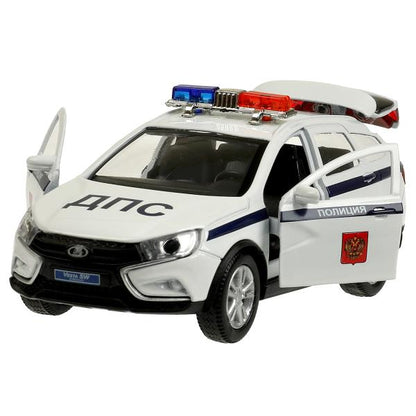 Игрушка пластик свет-звук автосервис 21 см,vestacross-12pol-wh , красн, кор. Технопарк в кор.2*30шт
