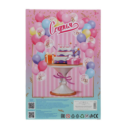 Кукла 29см София, руки и ноги сгиб., акс, кор КАРАПУЗ в кор.24шт