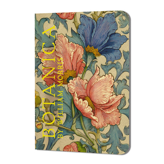 Блокнот BOTANICA by William Morris (розовые и голубые цветы)