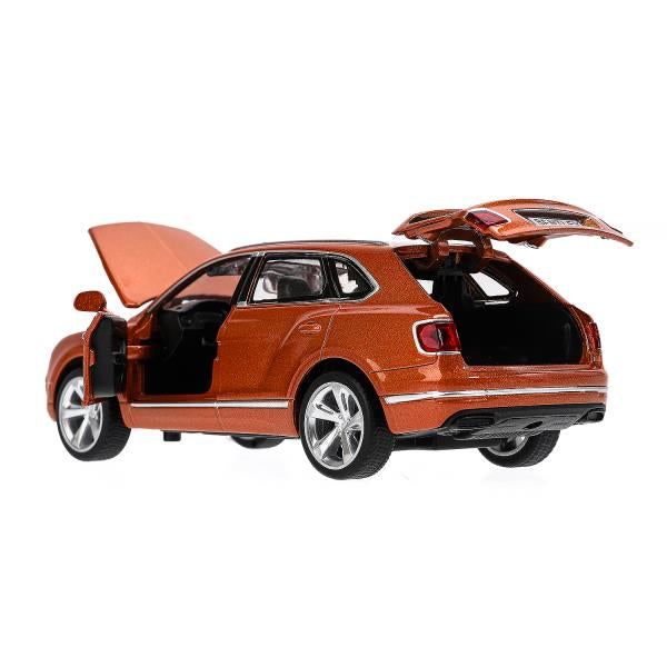 Машина металл свет-звук bentley bentayga, 15,1 см, двери, капот, инерция Технопарк в кор.2*24шт