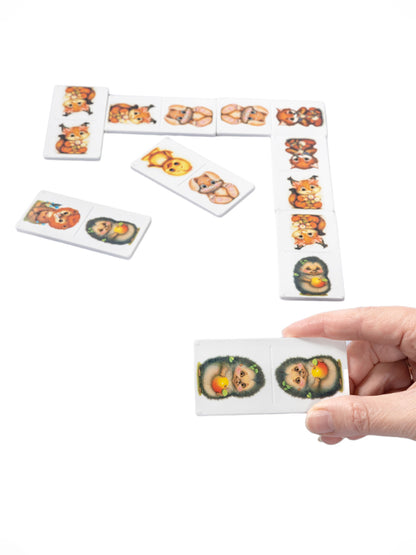 Домино пластмассовое Пушистые друзья (с 3-х лет)