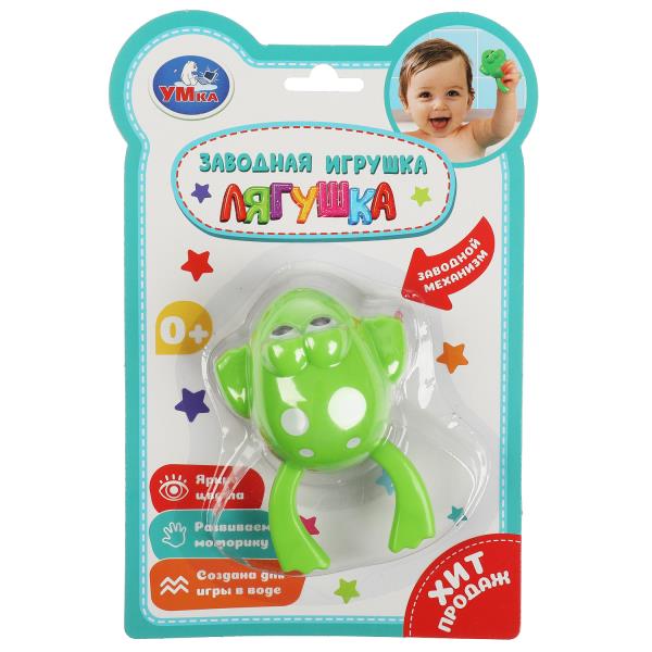 Заводная игрушка "лягушка" блист.без бат. Умка в кор.2*120шт