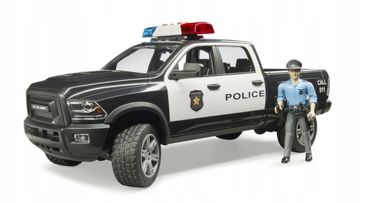 Bruder 02505 "Внедорожник RAM 2500 полицейский" с фигуркой (фикс. цена)